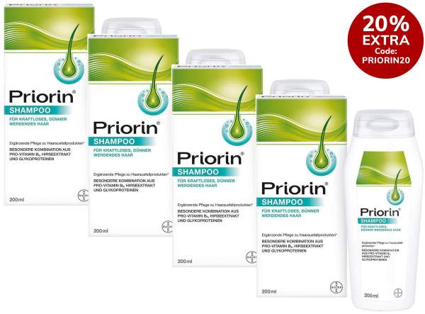 Priorin Shampoo 4 x 200 ml