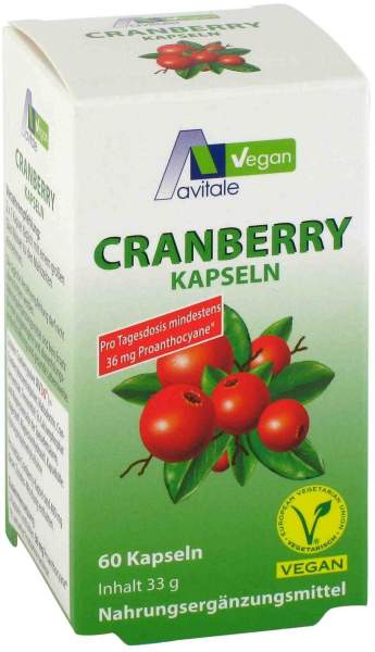 Cranberry Vegan 400 mg 60 Kapseln