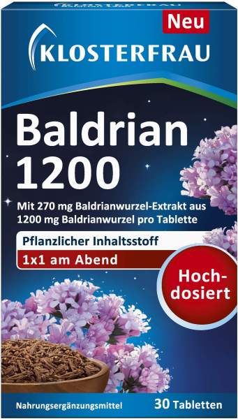 Klosterfrau Baldrian 1200 Tabletten 30 Stück