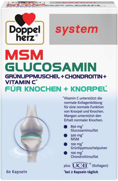 Doppelherz Msm Glucosamin System 60 Kapseln