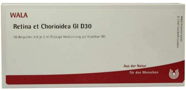 Wala Retina Et Chorioidea Gl D30 10 X 1 ml Ampullen