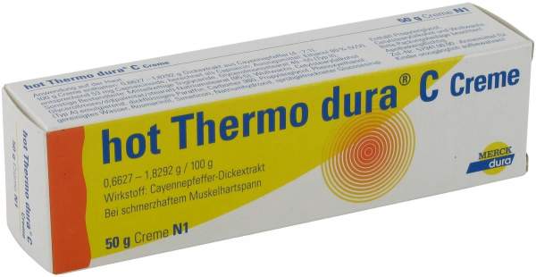 Hot Thermo Dura C Creme 50g