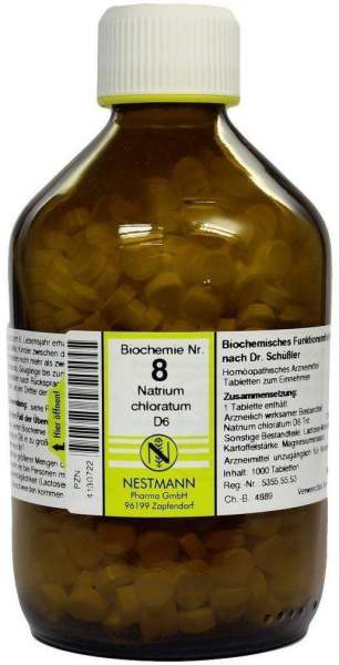 Biochemie 8 Natrium Chloratum D 6 1000 Tabletten
