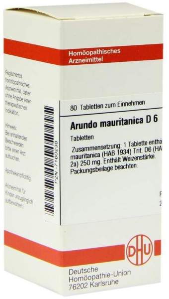 Dhu Arundo Mauritanica D6 Tabletten