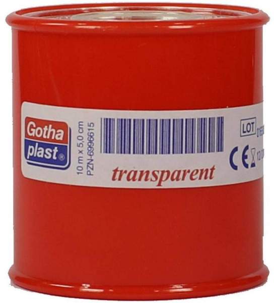 Gotha Flex Heftpfl. Transp. 5cmx10m