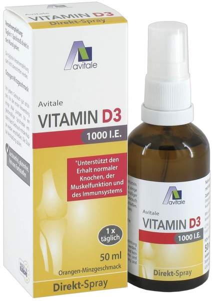 Vitamin D3 1000 I.E. Direkt-Spray 50 ml