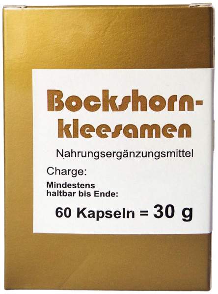 Bockshornkleesamen Kapseln 120 Stück