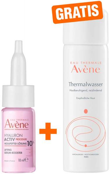 Avene Hyaluron Activ Procedure Hexapeptid Serum 20 ml + gratis Avene Thermalwasser Spray 50 ml