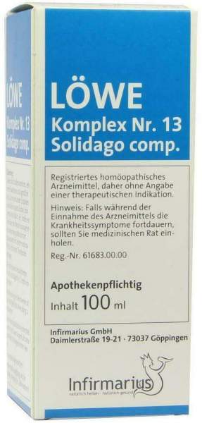 Löwe Komplex Nr. 13 Solidago Comp. 100 ml Tropfen