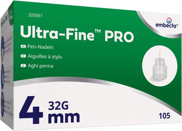 Ultra-Fine PRO Pen-Nadeln 4 mm 105 Stück