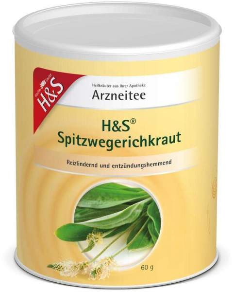 H&amp;S Spitzwegerichkraut Lose 60 G Tee
