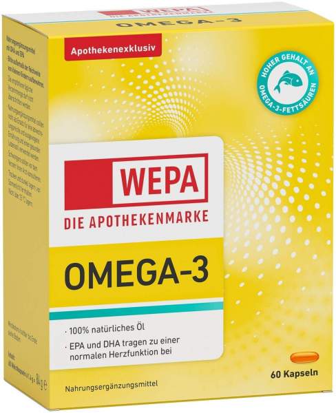 WEPA Omega-3 Kapseln 60 Stück