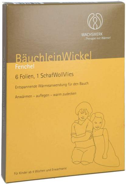 Wachswerk Bäuchlein Wickel Fenchel
