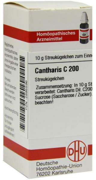 Dhu Cantharis C200 Globuli