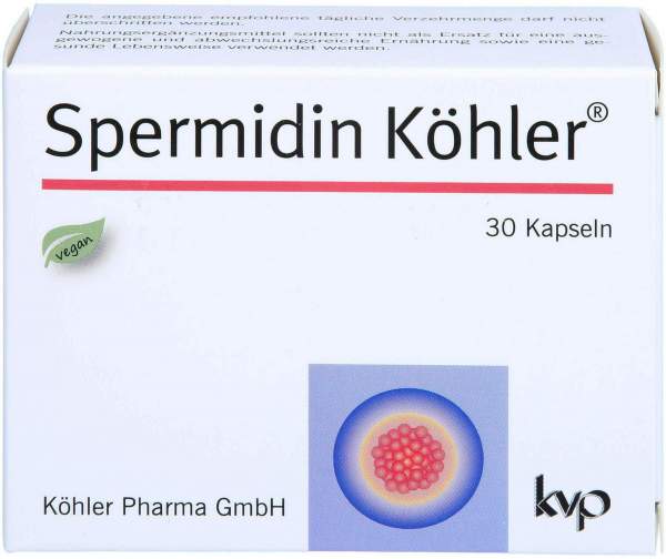 Spermidin Köhler 30 Kapseln