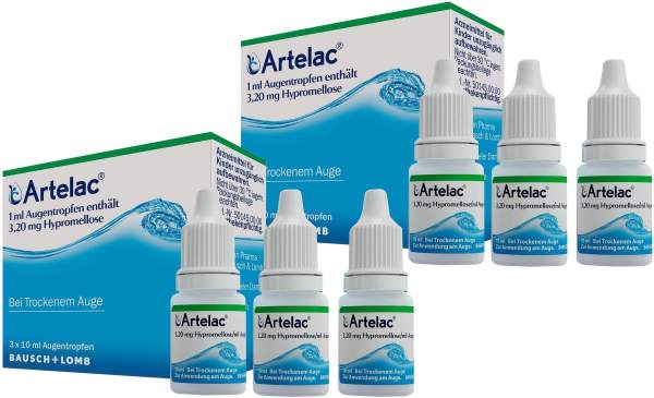 Artelac Augentropfen 6 x 10 ml