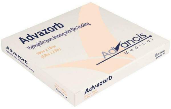 Advazorb Pu-Schaumverband 10x10 cm