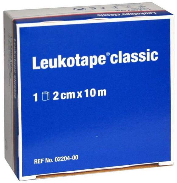 Leukotape Classic 10 M X 2 cm Weiß 1 Stück