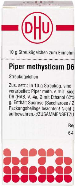 Dhu Piper Methysticum D6 Globuli 10 G
