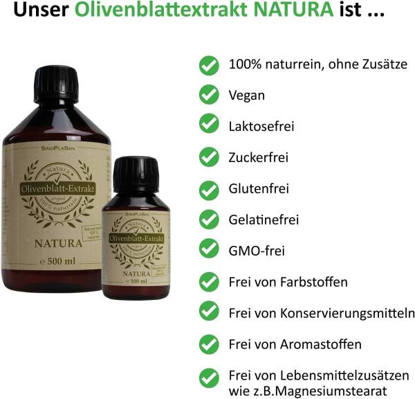 Olivenblatt Extrakt Natura 100 ml