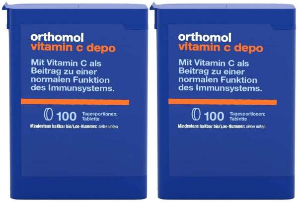 Orthomol Vitamin C Depo 2 x 100 Tabletten