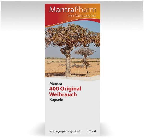 Mantra 400 Original Weihrauch 200 Kapseln