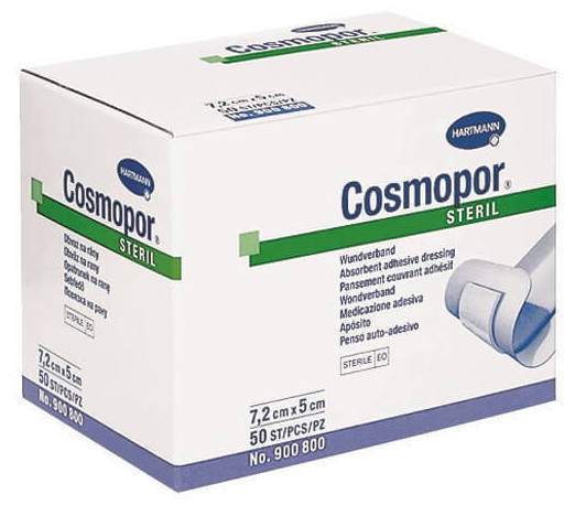 Cosmopor Steril 5x7,2 cm 10 Filmtabletten