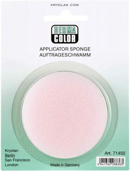 Dermacolor Auftrageschwamm Rund 1 Stück