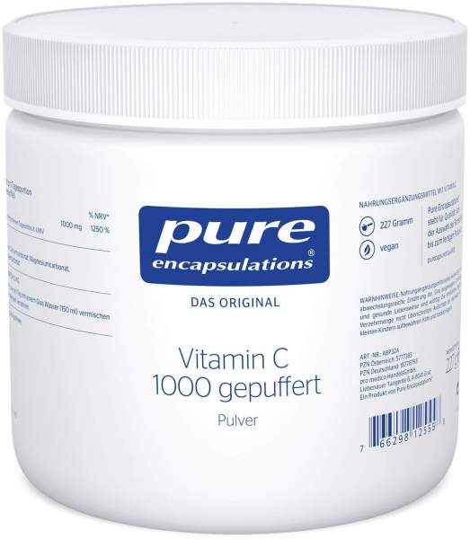 PURE ENCAPSULATIONS Vitamin C 1000 gepuff.Pulver