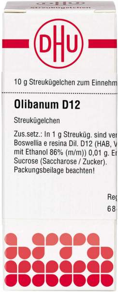 Dhu Olibanum D12 Globuli 10 G