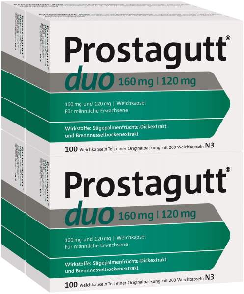 Prostagutt duo 160 mg - 120 mg 2 x 200 Kapseln