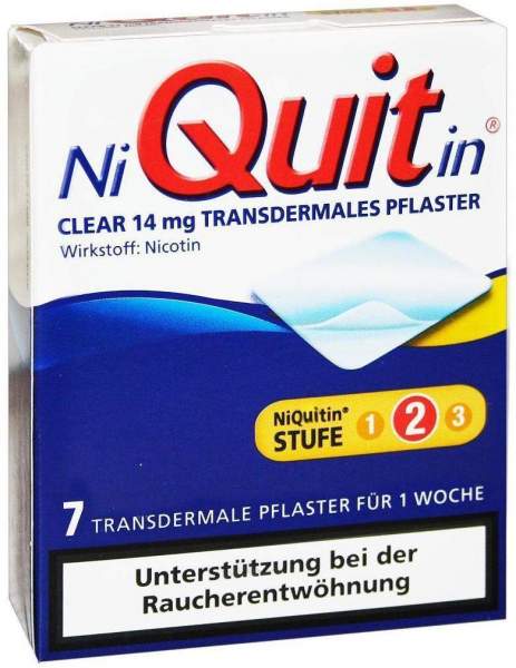 Niquitin Clear 14 mg Transdermale Pflaster