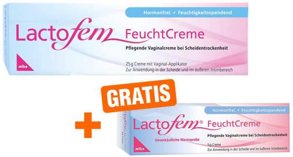 Lactofem Feuchtcreme 25 g + gratis Lactofem Feuchtcreme 5 g