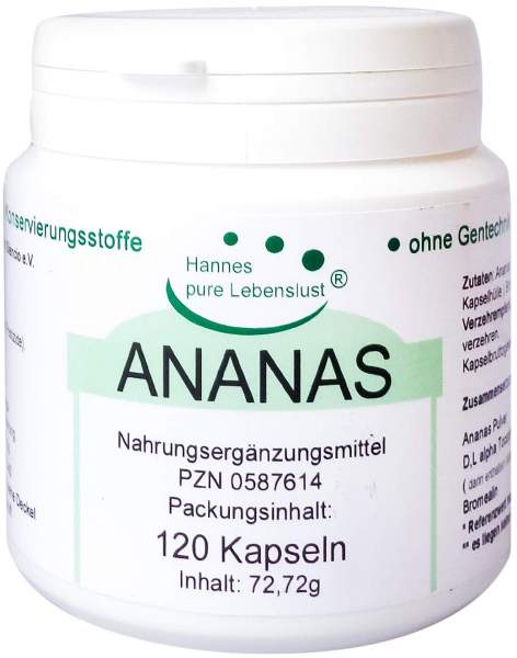 Ananas Enzyme Kapseln