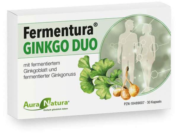 Fermentura Ginkgo Duo 30 Kapseln