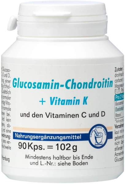 Glucosamin Chondroitin + Vitamin K Kapseln 90 Kapseln