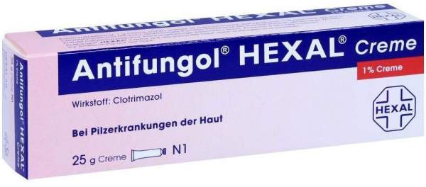 Antifungol Hexal Creme 1% 25 G Creme