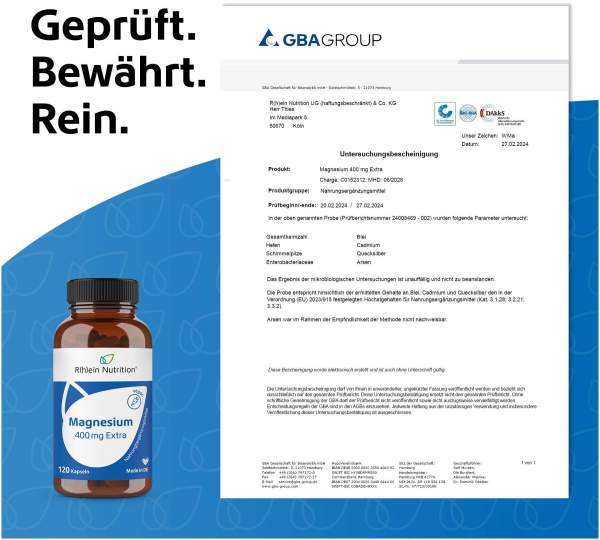 Magnesium 400 mg Extra 120 Kapseln kaufen Volksversand Versandapotheke