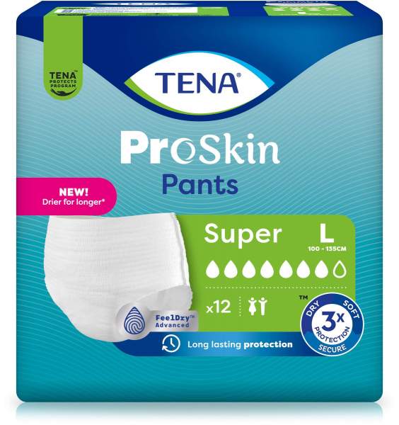 Tena Pants super L Einweghose 12 Stück