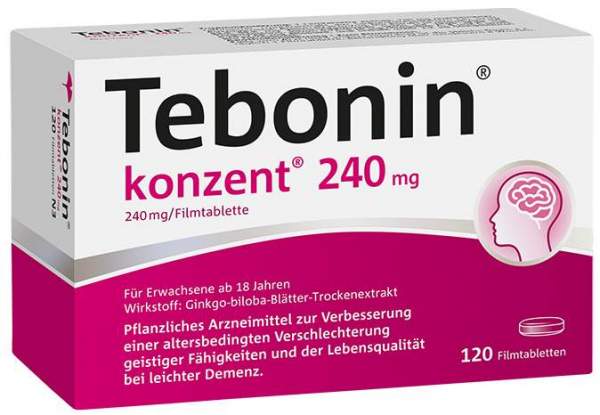 Tebonin konzent 240 mg 120 Filmtabletten
