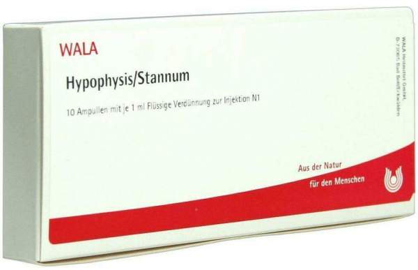 Wala Hypophysis-Stannum 10 X 1 ml Ampulllen