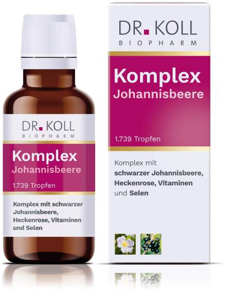Komplex Johannisbeere Dr.Koll Gemmo Heckenrose 50 ml Tropfen