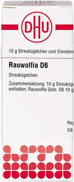 Dhu Rauwolfia D6 Globuli 10 G