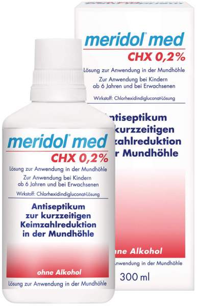 Meridol med CHX 0,2 % 300 ml Lösung