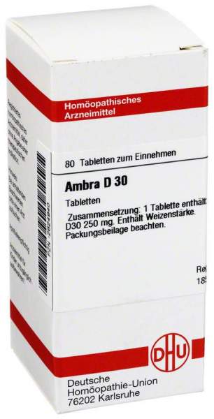 Dhu Ambra D30 Tabletten