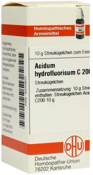 Dhu Acidum Hydrofluoricum C200 Globuli