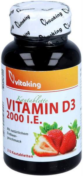 Vitamin D3 2.000 I.E. Kautabletten 210 Stück
