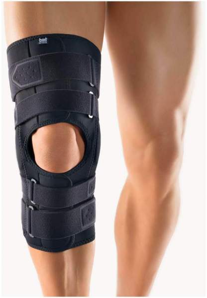 Bort Stabilopro Kniebandage Offene Form Xxlarge Schwarz