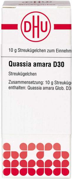 Dhu Quassia Amara D30 Globuli 10 G