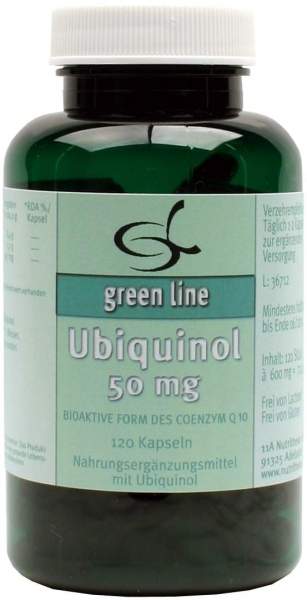Ubiquinol 50 mg 120 Kapseln